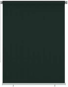 vidaXL Au&szlig;enrollo dunkelgr&uuml;n HDPE 185x230cm