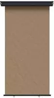 vidaXL Balkon Seitenmarkise 117 x 250 cm 100% Polyester Eisen Stahl