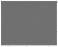 vidaXL Au&szlig;enrollo 90% UV-Block Hellgrau 140 x 140 cm HDPE