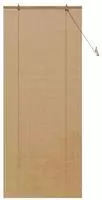 vidaXL Rollo Braun 80 x 220 cm Bambus