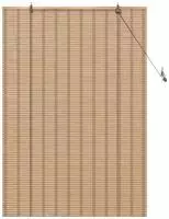 vidaXL Rollo Natur 120 x 160 cm Bambus
