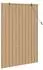vidaXL Rollo mit Vorhängen Natur 120 x 160 cm Bambus 42006904