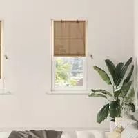 vidaXL Rollo Braun 60 x 220 cm Bambus