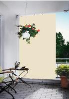 Floracord Senkrechtmarkise BxH: 140x230 cm, elfenbein