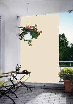 Floracord Senkrecht-Sonnensegel 140 x 230 cm elfenbein