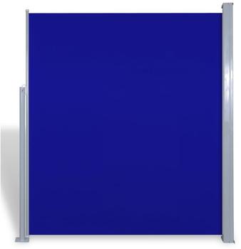 vidaXL Seitenmarkise 300 x 160 cm blau