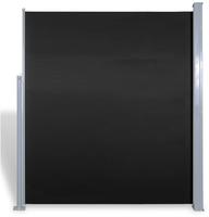 vidaXL Seitenmarkise 160x300 cm Schwarz