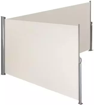 TecTake Alu Doppel 200 x 600 cm beige