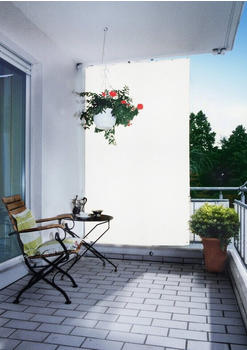 Floracord Senkrecht-Sonnensegel 140 x 230 cm weiß