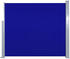 vidaXL Seitenmarkise 120x300cm blau
