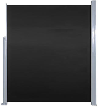 vidaXL Doppel-Seitenmarkise 500 x 160 cm schwarz