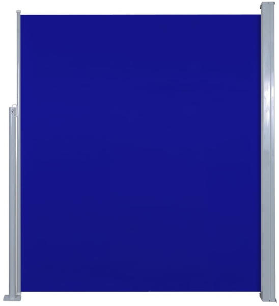 vidaXL Doppel-Seitenmarkise 500 x 160 cm blau