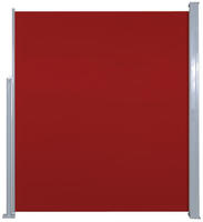 vidaXL Ausziehbare Seitenmarkise 160x500 cm Rot