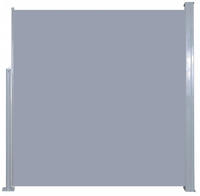 vidaXL Ausziehbare Seitenmarkise 140x300 cm Grau