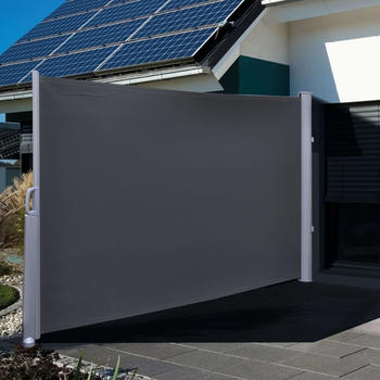 Haushalt International HI Markise 3×1,6 m schwarz Polyester (60250)