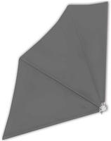 vidaXL Faltbarer Balkonf&auml;cher Grau 140&times;140 cm