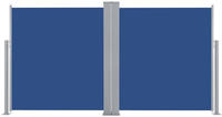Vidaxl Retractable Side Awning Blue 100x600 Cm