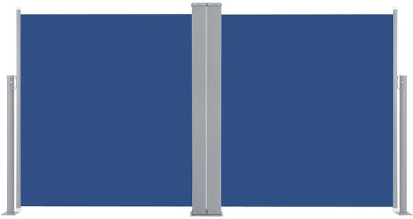 vidaXL Doppel-Seitenmarkise 600 x 100 cm blau