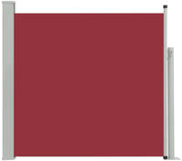 vidaXL Ausziehbare Seitenmarkise 170&times;300 cm Rot
