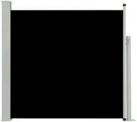 vidaXL Ausziehbare Seitenmarkise 170&times;300 cm Schwarz