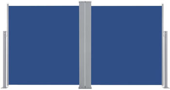 vidaXL Folding screen 170x600 cm Blue