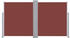 vidaXL Folding screen 170x600 cm Brown