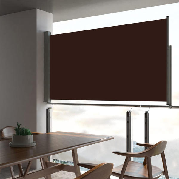 vidaXL Ausziehbare Seitenmarkise 160x300 cm braun (48349)