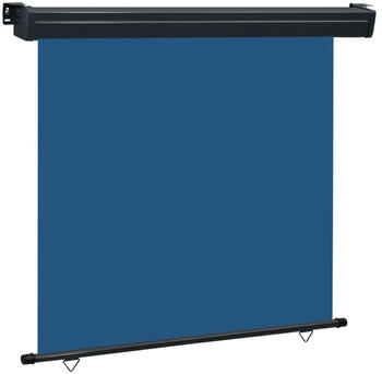 vidaXL Balkon-Seitenmarkise 160×250 cm blau (48432)