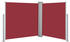 vidaXL Ausziehbare Seitenmarkise 120x600 cm rot 48453
