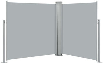 vidaXL Ausziehbare Seitenmarkise anthrazit 140 x 600 cm 48456