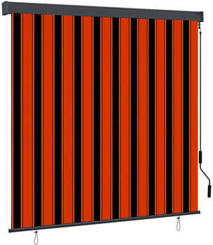 vidaXL Außenrollo 160 x 250 cm orange/braun 145978