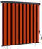 vidaXL Außenrollo 170 x 250 cm orange/braun 145984