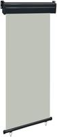 vidaXL Balkon-Seitenmarkise 85x250 cm Grau