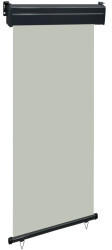 vidaXL Balkon-Seitenmarkise 80 × 250 cm Grau (48410)