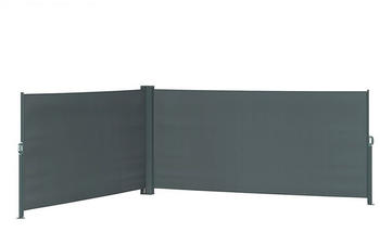 Serina Doppel Seitenmarkise 160x600cm anthrazit (1-AX7-24064)