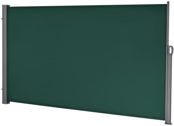 en.casa Seitenmarkise 300 x 180 cm dunkelgrün (20251755)