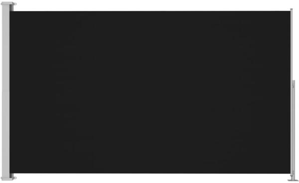 vidaXL Ausziehbare Seitenmarkise 180x300cm schwarz (313399)