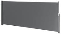 Seitenmarkise Mulhac&eacute;n 120x300 cm Grau pro.tec
