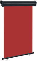 vidaXL Balkon-Seitenmarkise 125x250 cm Rot