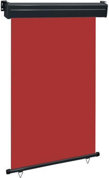 vidaXL Balkon-Seitenmarkise 120×250 cm rot (48421)