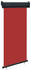 vidaXL Balkon-Seitenmarkise 100×250 cm rot (48415)