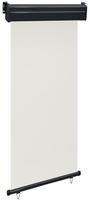 vidaXL Balkon-Seitenmarkise 105x250 cm Creme