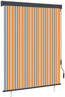 Au&szlig;enrollo 140x250 Cm Gelb Und Blau Vidaxl