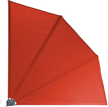 QUICK STAR Sichtschutz Fächer 115x115cm rot (47760)