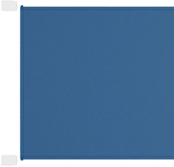 vidaXL Senkrechtmarkise 100x600cm Oxford-Gewebe Blau