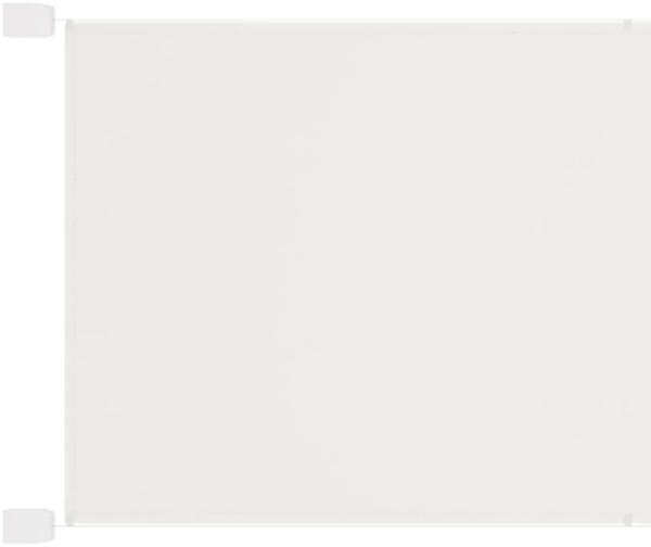 vidaXL Senkrechtmarkise 250x270cm Oxford-Gewebe Weiß