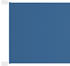 vidaXL Senkrechtmarkise 250x360cm Oxford-Gewebe Blau