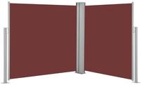 Ausziehbare Seitenmarkise Braun 100 X 600 Cm - Vidaxl