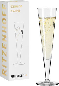 Ritzenhoff Champus Champagnerglas Goldnacht #35 Christine Kordes