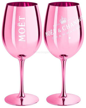 Moët & Chandon Champagne Champagner Glas Gläser Set - 2er Set rose